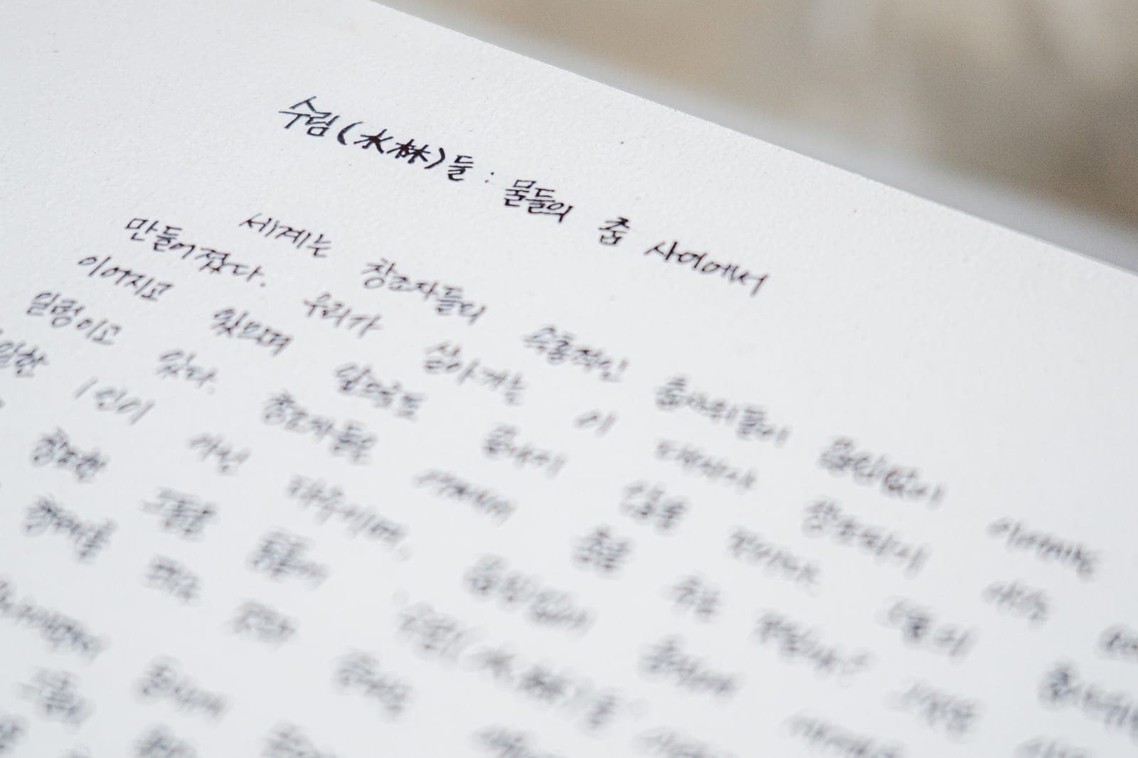 백색 수림들 2